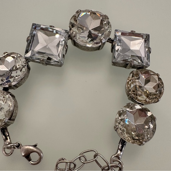 Furla | Vintage | Stunning Crystal Stone & Silver Bracelet - Picture 7 of 16